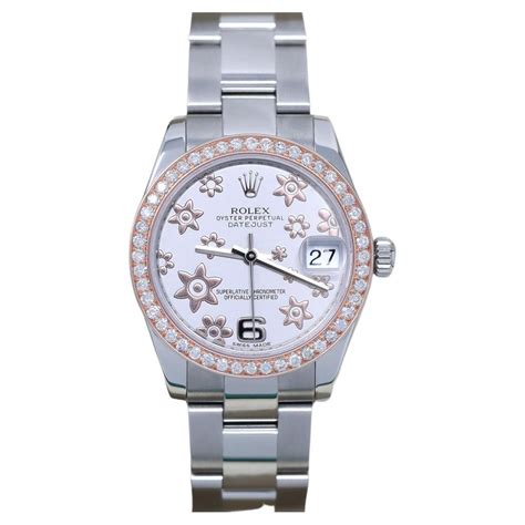 rolex quadrante rosa fiori|Rolex Lady.